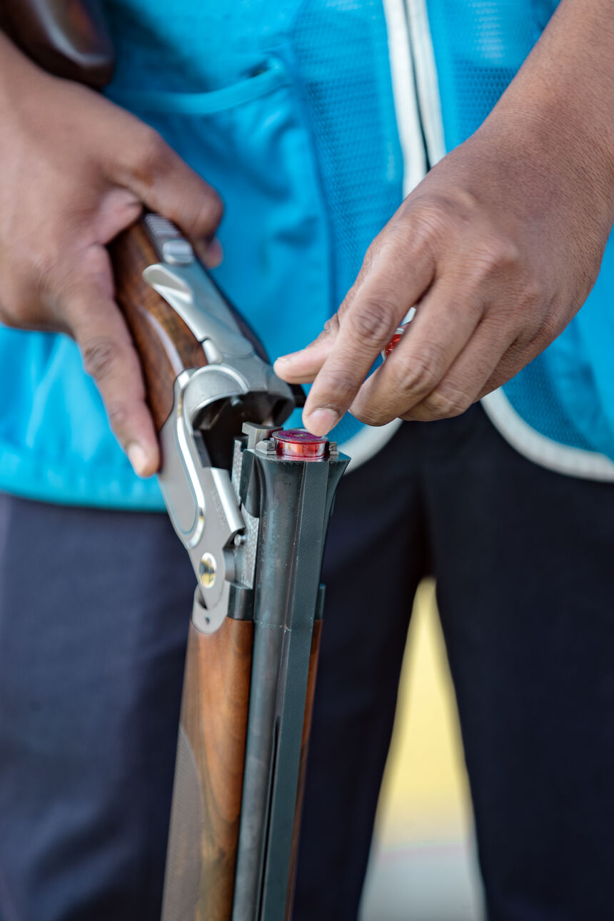 A shooter at the Crowne range, Valad