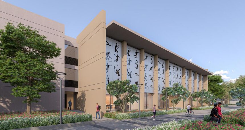 Naroda Sports Complex — view 1
