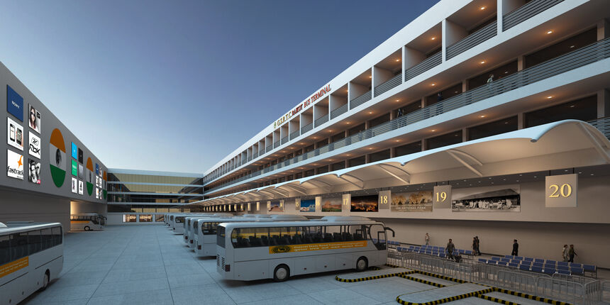 Rajkot Bus Port — view 5