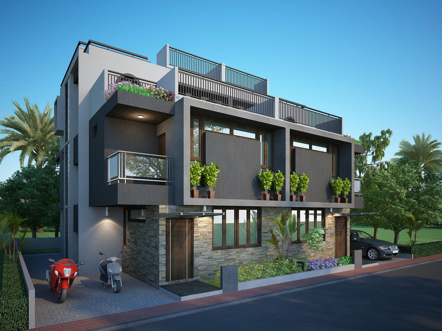 Shayona Viente Villa — Thaltej